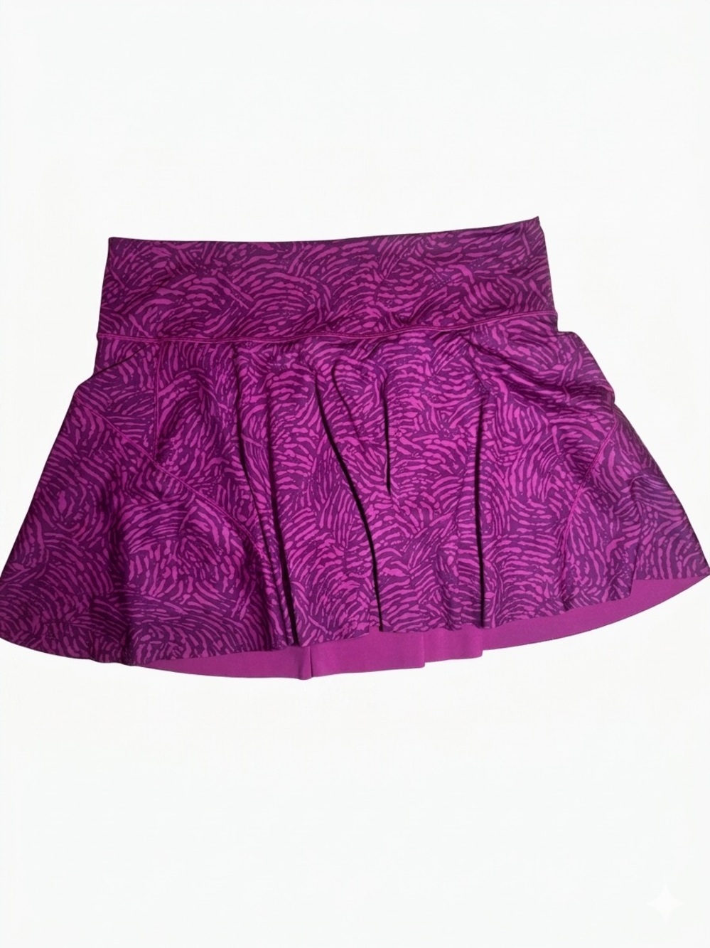 Athleta Ace Printed 13.5” Tennis Skort Purple Magenta | 2X